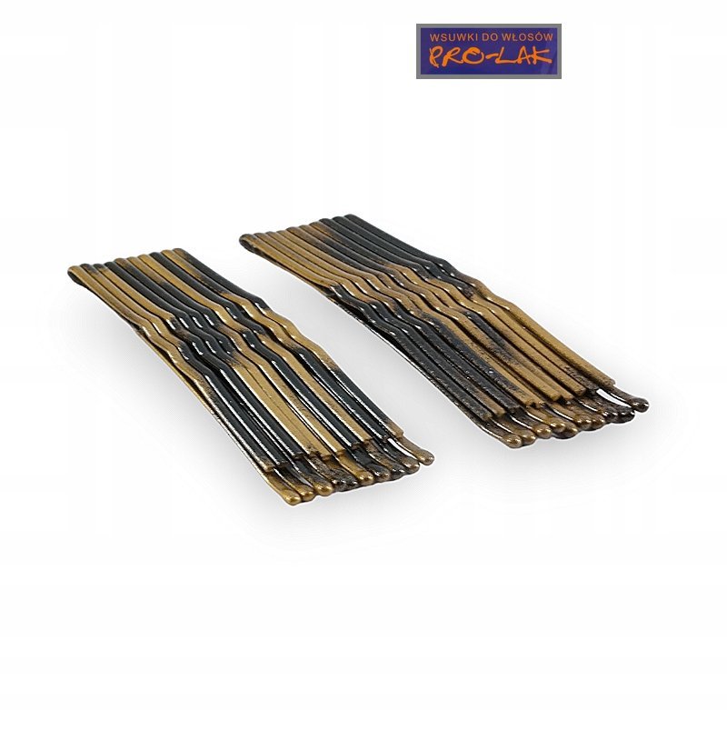 Wsuwki do włosów Zwykłe Cieniowane Metalowe