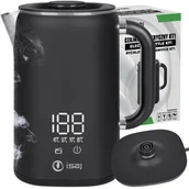 Czajniki elektryczne - Czajnik elektryczny ISAJ KT1 1.7L 1500w z regulacją temperatury - miniaturka - grafika 1