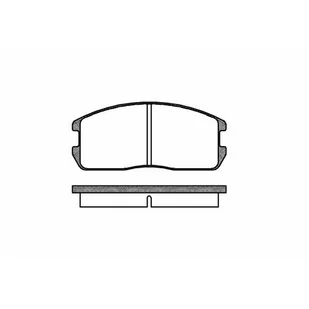 Klocki hamulcowe - komplet REMSA 0175.00 - Klocki hamulcowe - miniaturka - grafika 1