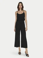 Koszulki i topy damskie - Vila Top Plisa 14096337 Czarny Relaxed Fit - miniaturka - grafika 1