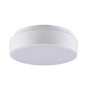 Lampy sufitowe - Polux Plafon łazienkowy Rene IP44 biały LED - miniaturka - grafika 1