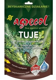 Agrecol nawóz do iglastych Tuje zapobiegający brązowieniu 0,25kg - Nawozy ogrodnicze - miniaturka - grafika 1