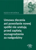 Ekonomia - WIEDZA I PRAKTYKA Opis długi Umowa zlecenia ani powołanie nowej spółki nie uratują przed zapłatą wynagrodzenia z - miniaturka - grafika 1