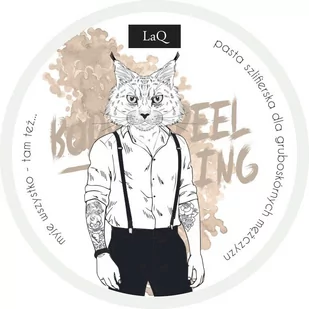 LaQ Peeling Myjący do Ciała Ryś Ryszard z Bieszczad 200 ml FF20-7613A - Peelingi do ciała - miniaturka - grafika 1