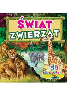 Świat Zwierząt Rozkładanki 3D Praca zbiorowa - Powieści i opowiadania - miniaturka - grafika 2