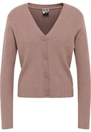 Swetry damskie - DreiMaster Maritim Damski sweter 39520091, szarobrązowy, XL-XXL - miniaturka - grafika 1