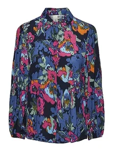 YAS Damska bluzka Yasfima Ls Shirt S. Noos, Garden Topiary/Aop: Blury Print, XS - Bluzki damskie - miniaturka - grafika 1
