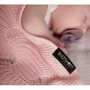 Lullalove Kocyk muszelka - całoroczny, różowy kwarc 552-uniw - Koce i narzuty dla dzieci Lullalove Kocyk muszelka - całoroczny, różowy kwarc 552-uniw - Koce i narzuty dla dzieci - miniaturka - grafika 1