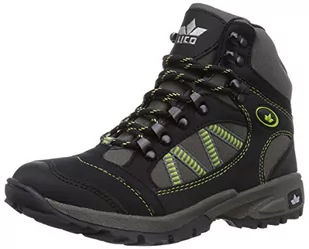 Lico RANCHER HIGH Męskie Buty trekkingowe i turystyczne, czarny/szary/zielony, 39 EU - Buty trekkingowe męskie - miniaturka - grafika 1