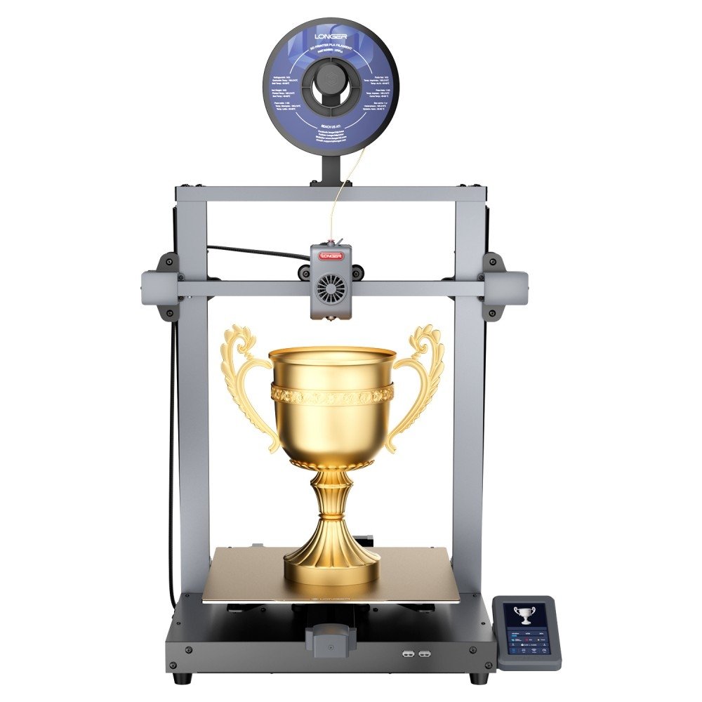 LONGER LK10 Plus 3D Printer 500mm/s High Speed 0 1mm Accuracy 320×320×400mm Build Volume Full Auto Leveling 4 3-inch Tou 1299743EUDF