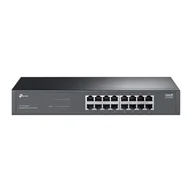 Switche - TP-Link LS1016G łącza sieciowe Nie zarządzany Gigabit Ethernet (10/100/1000) Czarny - miniaturka - grafika 1