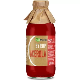 EkaMedica ACEROLA Syrop 300 ml 3524041 - Syropy i koncentraty owocowe - miniaturka - grafika 1