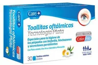 Chusteczki nawilżane - Chusteczki nawilżane do oczu Care+ Ophthalmic Wipes Silver Technology 30 szt - miniaturka - grafika 1