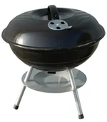 Kociołki - Master Grill mg415 Kociołek czarny 36 cm  - miniaturka - grafika 1