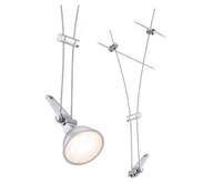 Lampy sufitowe - Paulmann 94487 - 1xGU5,3/50W Oświetlenie punktowe COMET 230V matowy chrom - miniaturka - grafika 1