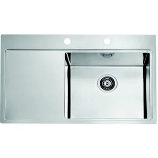 Alveus PURE 50 stal SATYNA 1103653 - Zlewozmywaki - miniaturka - grafika 1