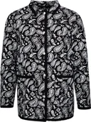Kurtki damskie - Santa Cruz kurtka damska SCREAMING PAISLEY JACKET Black/White - miniaturka - grafika 1
