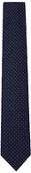 Krawaty i muchy męskie - Hackett London Męskie krawaty mini w kropki, Niebieski (granatowy), Rozmiar uniwersalny - miniaturka - grafika 1