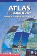 Atlasy i mapy - Atlas geograficzny. Polska, kontynenty, świat. Gimnazjum - miniaturka - grafika 1