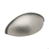 Zawiasy, okucia i inne akcesoria - Uchwyt meblowy muszlowy 2532 64 Postarzany Srebrny - miniaturka - grafika 1