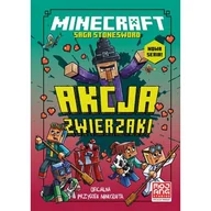 Książki edukacyjne - Minecraft. Akcja zwierzaki. Saga Stonesword. Tom 3 - miniaturka - grafika 1