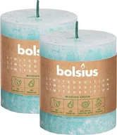 Świece - Bolsius Eko Świeca pieńkowa rustykalna 80/68 Niebo - miniaturka - grafika 1