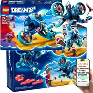 Klocki - HIT! LEGO DLA DZIECI DREAMZzz – Kreatywny zestaw Koci motocykl Zoey z figurką kota i opcją prędkiego turbo-kota Lego Dla Wnuczka Wnuczki Syna Córki .. - miniaturka - grafika 1