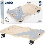 Deskorolki - Small Foot Drewniana deskorolka Roller Board - miniaturka - grafika 1