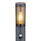 Lampy ogrodowe - Słupek ogrodowy Boston z czujnikiem ruchu 110 cm - miniaturka - grafika 1