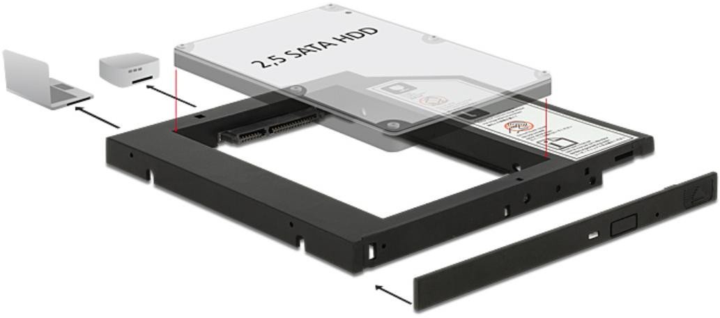 IcyDock Extra tray for MB038 series black MB038TP-B