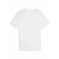 Odzież sportowa dziecięca - Młodzieżowa koszulka Graphics IV PUMA White - miniaturka - grafika 1