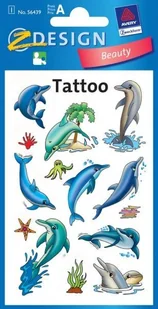 Avery Zweckform Tatuaże - Delfiny - Zabawki kreatywne - miniaturka - grafika 4