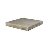 Akcesoria do ogrodzeń - Daszek słupkowo-murkowy JONIEC® - BICO DBC40 Piryt 40,3 x 40,3 x 5 cm - miniaturka - grafika 1