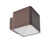 Lampy ogrodowe - Redo 9080 - LED kinkiet zewnętrzny BETA LED/6W/230V 3000K IP54 brązowy - miniaturka - grafika 1