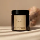 Świece - Laboratorium Dobrego Nastroju, Świeca Sojowa: Pomarańcza-Rozmaryn, 120 ml - miniaturka - grafika 1