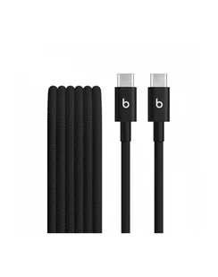 apple Kabel Beats USB C do C 1.5m Czarny MDGA4EE/A - Kable komputerowe i do monitorów - miniaturka - grafika 1