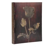 Albumy fotograficzne - ALBUM szyty na 200 zdjęć 10x15 z opisem LEAF róża - miniaturka - grafika 1