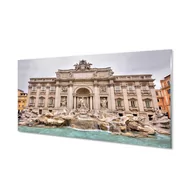 Dekoracje domu - Panel szklany + klej Rzym Fontanna bazylika 120x60 - miniaturka - grafika 1