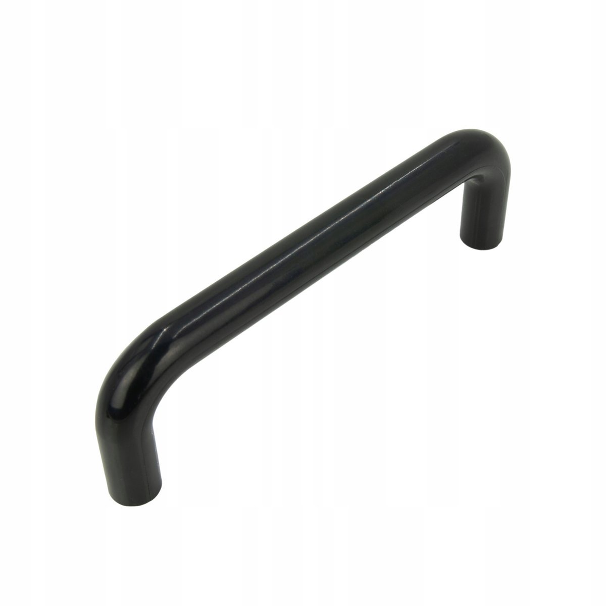 Uchwyt meblowy czarny 96 mm plastikowy uchwyt uchwyt do szafki szuflady