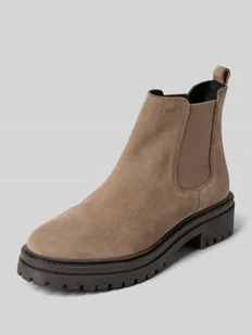 Buty chelsea z elastycznymi wstawkami model ‘IRIDEA’ - Botki damskie - miniaturka - grafika 1