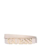 Paski - Guess Pasek Damski BW9257 P5320 Biały - miniaturka - grafika 1
