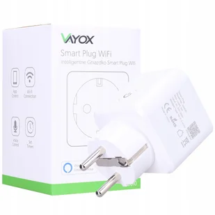 INTELIGENTNE GNIAZDKO WiFi SMART POMIAR PRĄDU TUYA - Liczniki energii elektrycznej - miniaturka - grafika 1