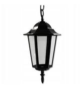 Lampy ogrodowe - Masterled Victoria lampa wisząca ogrodowa 1-punktowa czarna - miniaturka - grafika 1