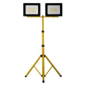 Oświetlenie warsztatowe - Naświetlacz na statywie 2 x 50W Hera 1.0 - miniaturka - grafika 1