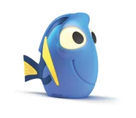 Wyposażenie pokoiku dziecięcego - Philips 71768/90/16 - LED Lampka dziecięca DISNEY DORRY 1xLED/0,3W/3V - miniaturka - grafika 1