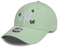 Czapki damskie - Czapka z daszkiem NEW ERA NYY Womens Icon 9FORTY Cap zielona - miniaturka - grafika 1