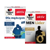 Układ moczowy i płciowy - Doppelherz® aktiv Men Lider + Doppelherz® aktiv dla Mężczyzn ZESTAW - miniaturka - grafika 1