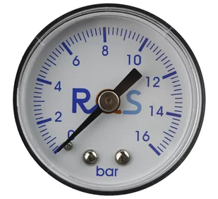RQS Manometr Reduktora Zegar 0-16 Bar Rqs - 1/8" - Sprężarki i kompresory - miniaturka - grafika 1