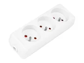 Wtyczki i adaptery - 98-100# Gniazdo gn-370 pr 3gn. z uziemieniem - miniaturka - grafika 1