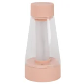 Lampy stojące - Lampka nocna Lorali 45500/01/66 Lucide LED 1,2W 3000K przezroczysta różowa - miniaturka - grafika 1